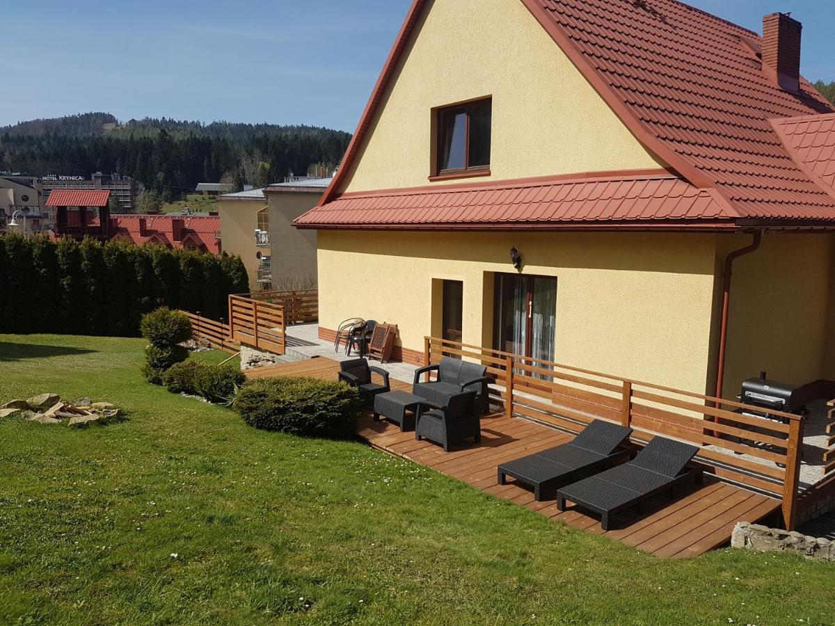 Willa Pod Zegarem - W Cenie Parking, Szybkie Wifi, Duzy Ogrod, Wiata Grilowa! Krynica Zdroj Dış mekan fotoğraf